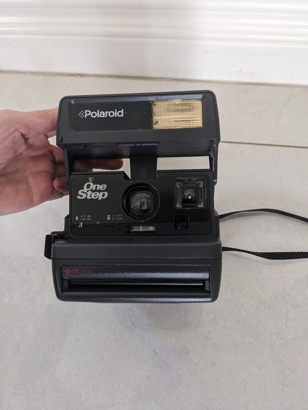 Vintage Polaroid OneStep Instant Camera - Black
